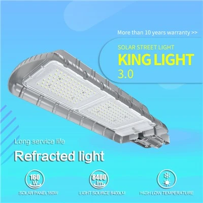 Açık Yol Park için 80W Güneş LED Sokak Lambası Yüksek Kalite Suya Dayanıklı